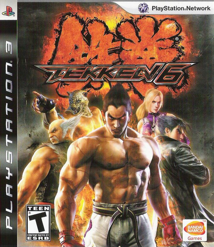Tekken 6 box art for Playstation 3